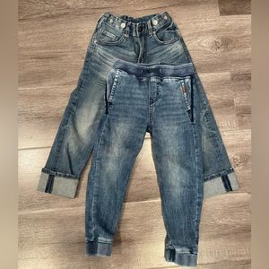 2/$15 Boys 2 pair jeans . Perfect condition. Size 4-6